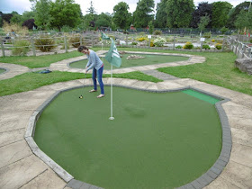 Adventure Golf course in St Nicholas Park, Warwick