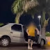 VÍDEO: motorista perde controle de carro e colide contra viaduto em Manaus