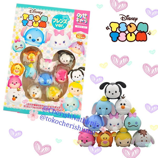 Pajangan Topper Kue Mainan Tsum tsum Murah Grosir Ecer Baru ._____