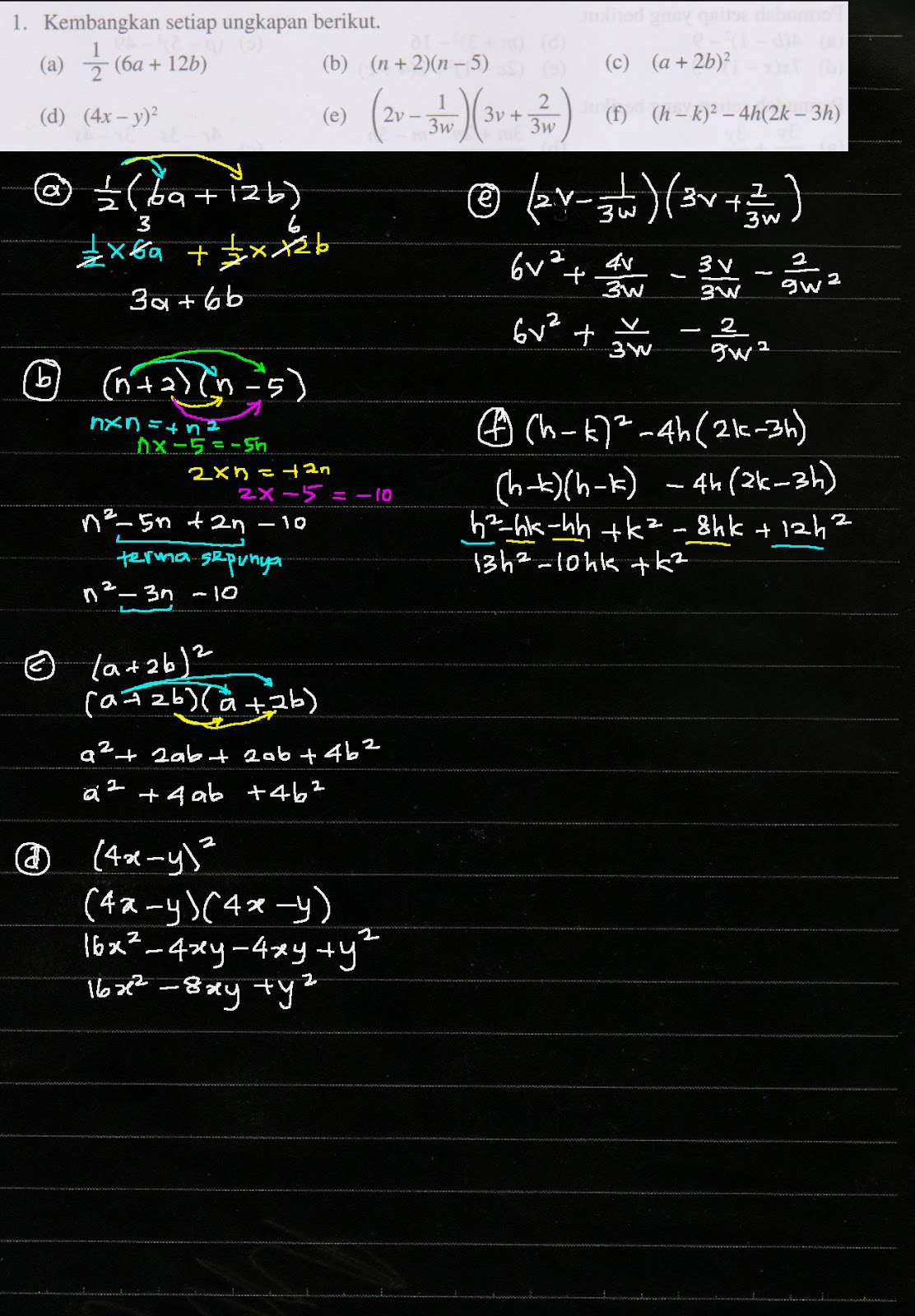 Bab 2 Pemfaktoran Dan Pecahan Algebra Menjana Kecemerlangan Ms 38