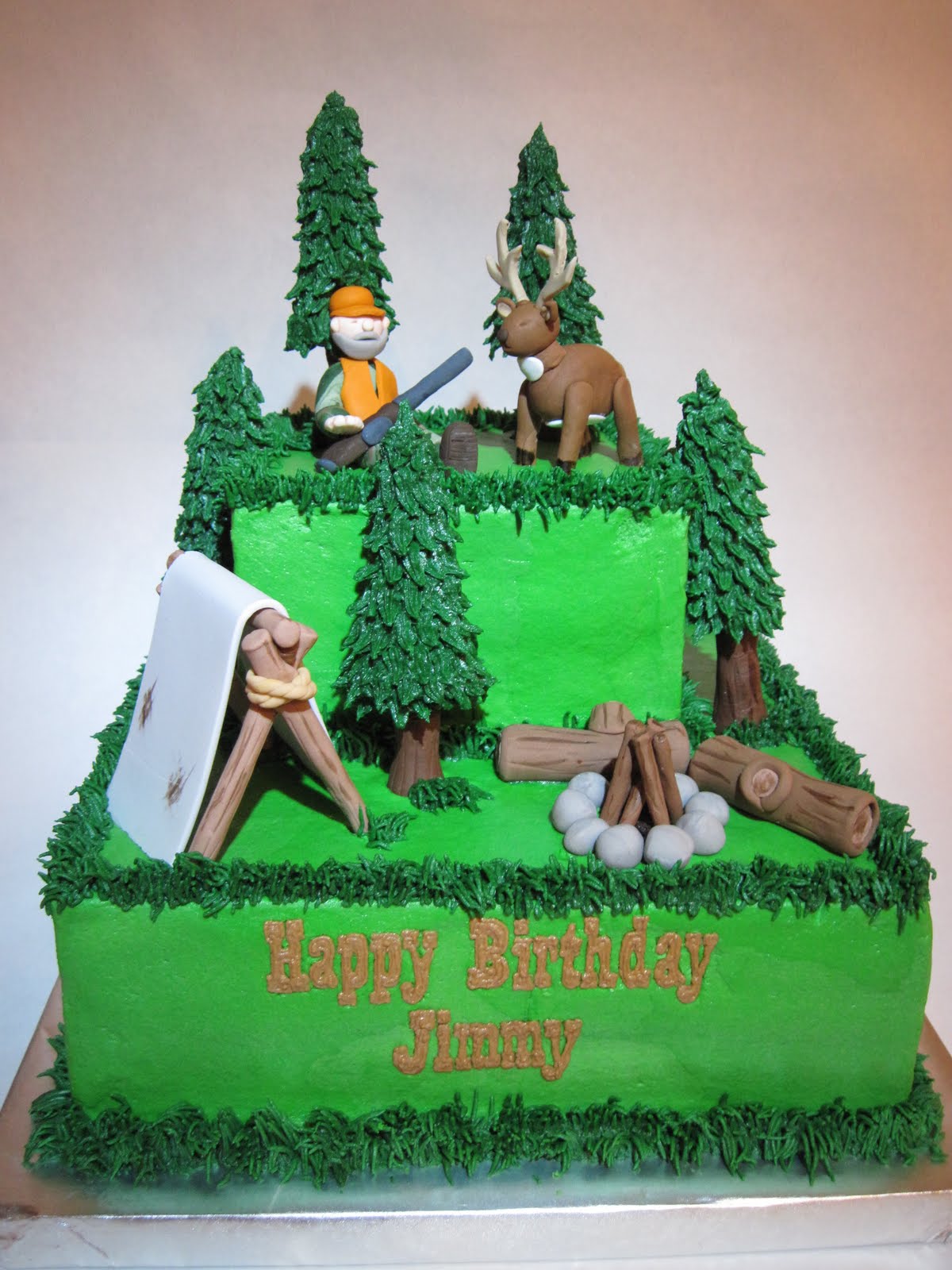 Special Day Cakes: Hunting Birthday Cakes Ideas