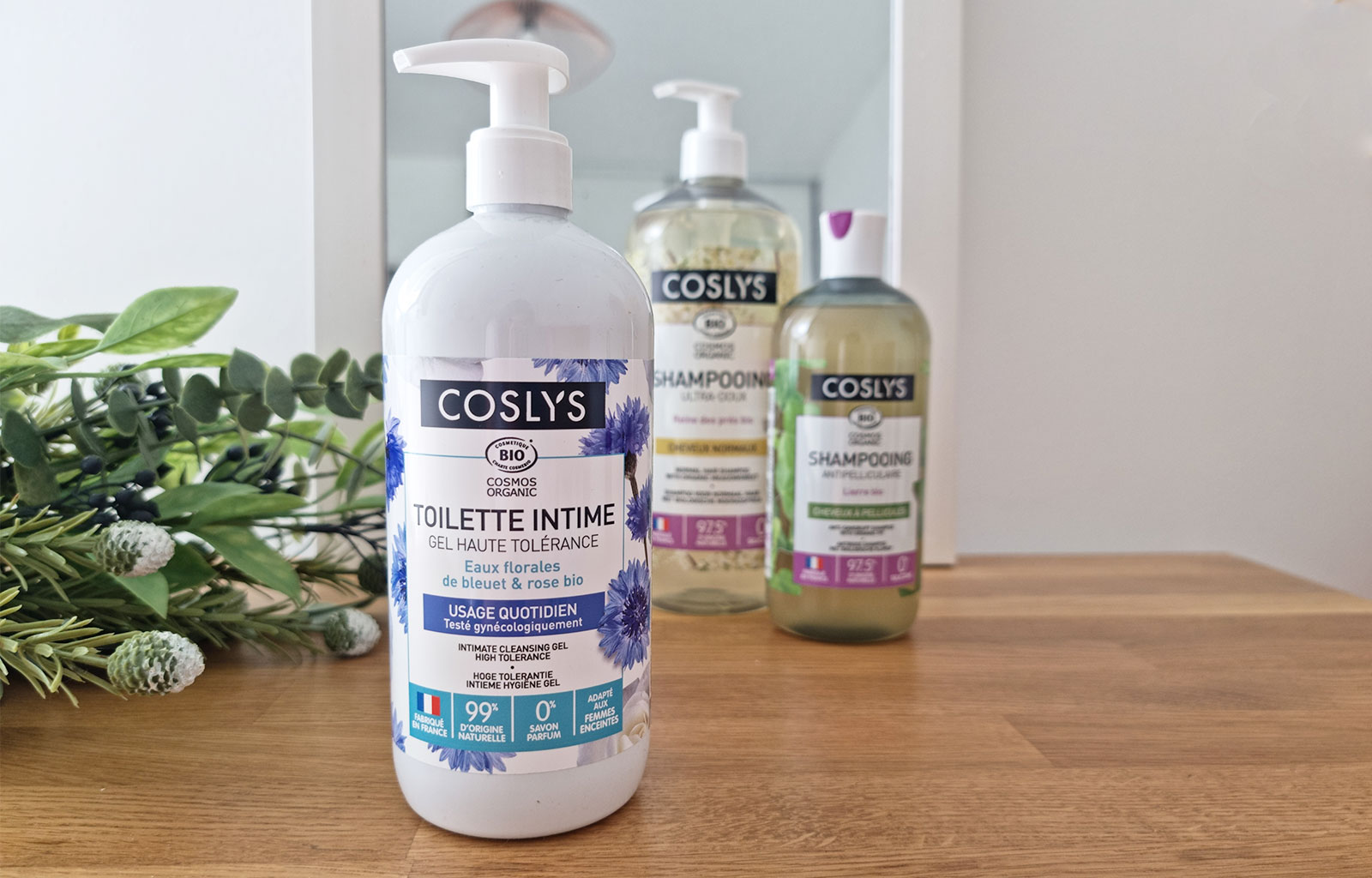 Soins cheveux et hygiène intime Coslys