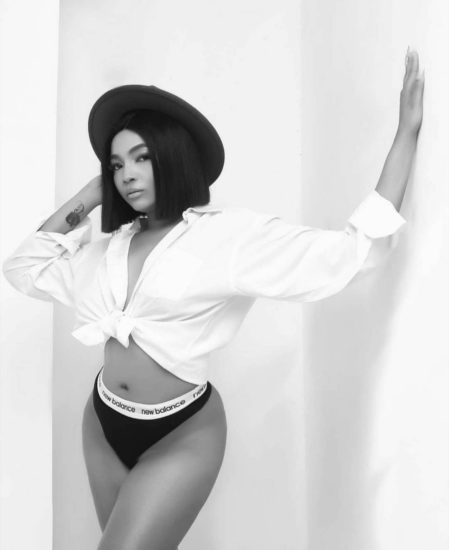 Chelsea Eze shows of her derrière in attractive birthday photographs