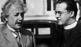 Einstein and Georges Lemaître