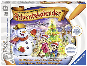 tiptoi® Adventskalender: Komm mit ins Weihnachtsdorf!