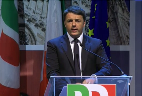 Renzi: "Il PD non è il partito delle tasse"