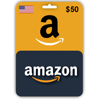 Amazon 50 USD  Gift Card American USA