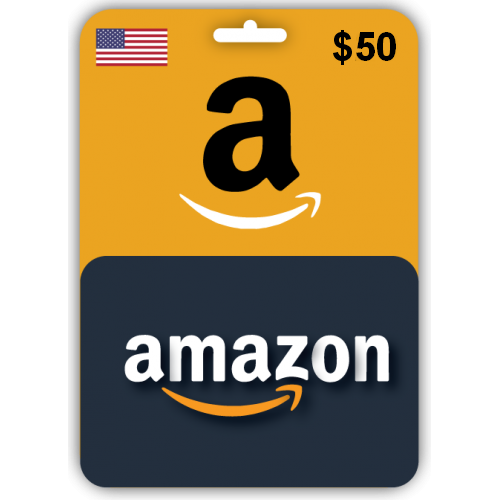 Amazon 50 USD Gift Card American USA