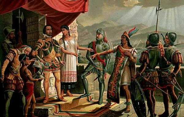 Hernán Cortés and the Aztec