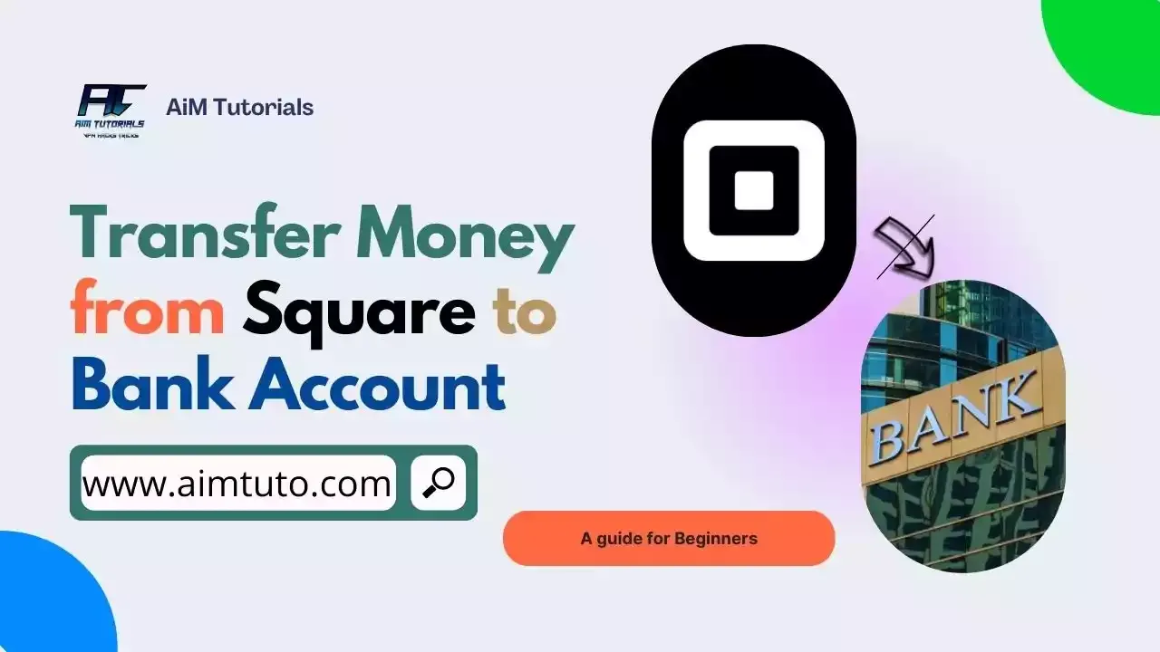 transfer money from square to bank account