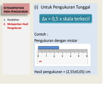 Pengukuran Tunggal