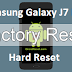 How To Hard Reset Samsung Galaxy J7 Pro