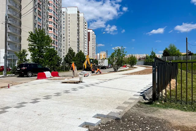 улица Авиаконструктора Петлякова, Проектируемый проезд № 7654 улица Авиаконструктора Петлякова, Проектируемый проезд № 7654