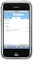 Dropbox i phone