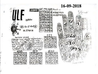 Thai Lottery Final Paper Tip For 16-09-2018