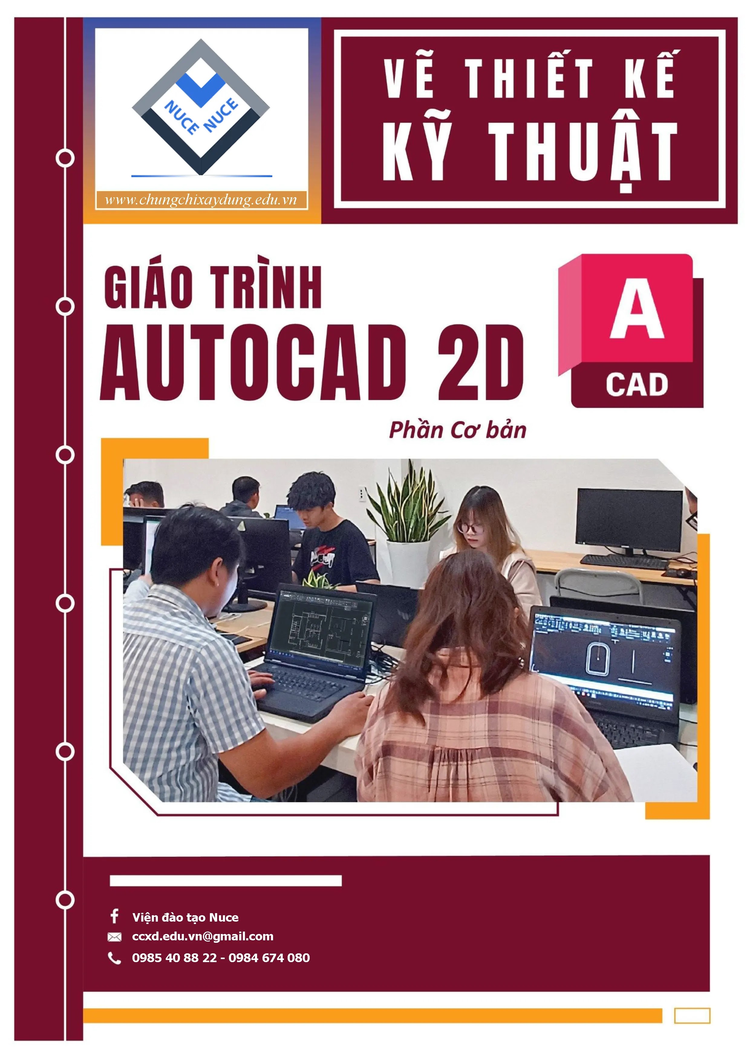 Download Giáo trình Autocad 2D phần cơ bản PDF (Mới nhất)