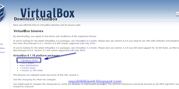Cara Instal Virtual Box Di Komputer Windows