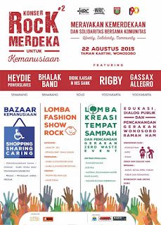 Waw... Ada Konser Musik Rock di Wonosobo