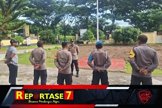 Jaga Kondusifitas Wilayah, Kapolsek Rhee Gelar Patroli Bluelight