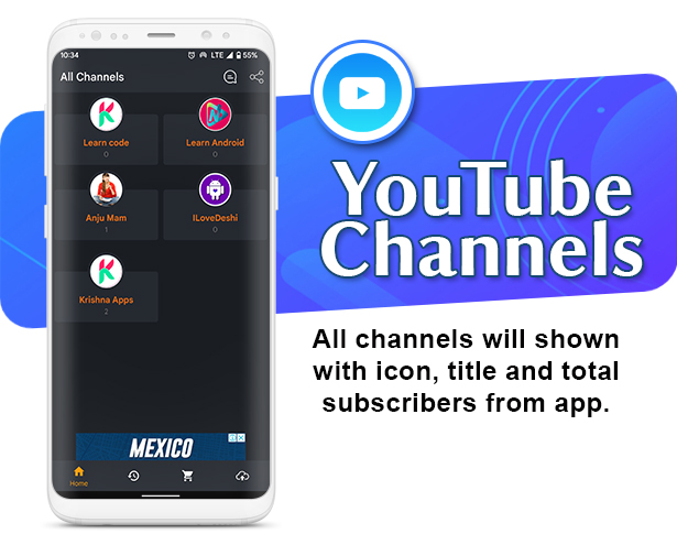 Viva YouTube Mate Android App For YouTube Sub4Sub and Views4Views - 8