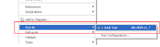 How to run Unit test using Eclipse in Java