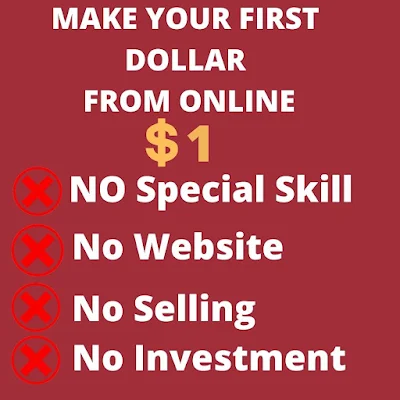 How to Make Your First Dollar Online