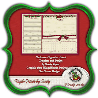 http://taylormadebysandy.blogspot.com/2009/11/creating-christmas-organizer-board.html