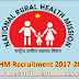 NRHM Recruitment 2017-18 | Latest Walk-In for Various Posts Notification