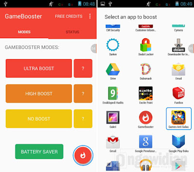Atasi Lag Game Android Degan GameBooster