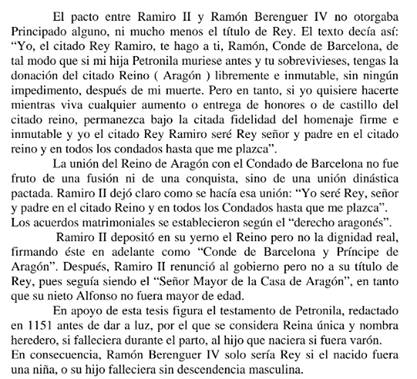 ¿Te encuentras a catalanista diciendo que Ramón Berenguer IV fue rey y que él como sus sucesores eran de una supuesta "Casa Real de Barcelona"? Dile que lea esto y que deje de hacerse el erudito.