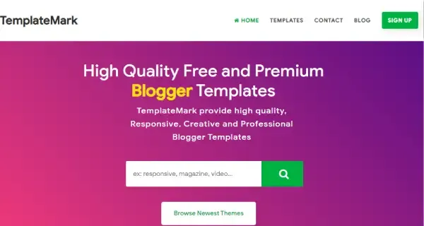 download template blog gratis xml