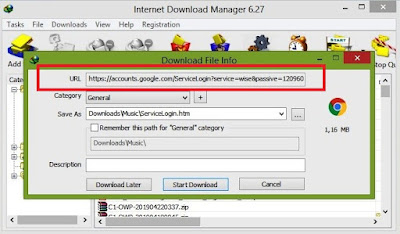 cara download google drive dengan idm opera