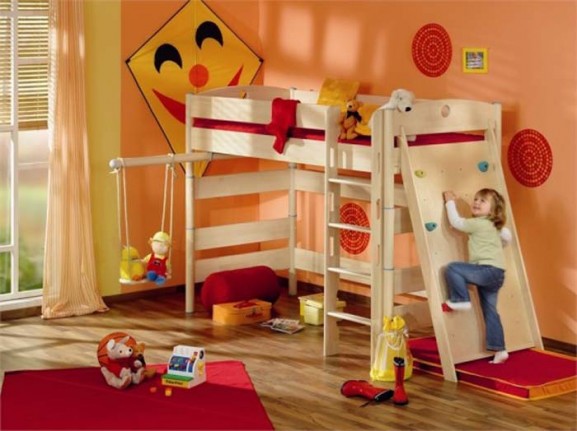 Funny Play Beds/bedroom Design For Kids Room Decorating Ideas