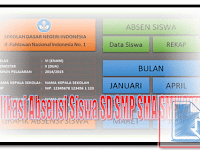 Aplikasi Absensi Siswa Otomatis untuk SD,SMP dan SMA