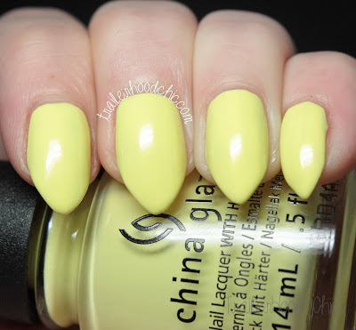 china glaze lite brites collection swatch whip it good