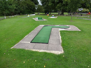 Crazy Golf at Beacon Park in Lichfield