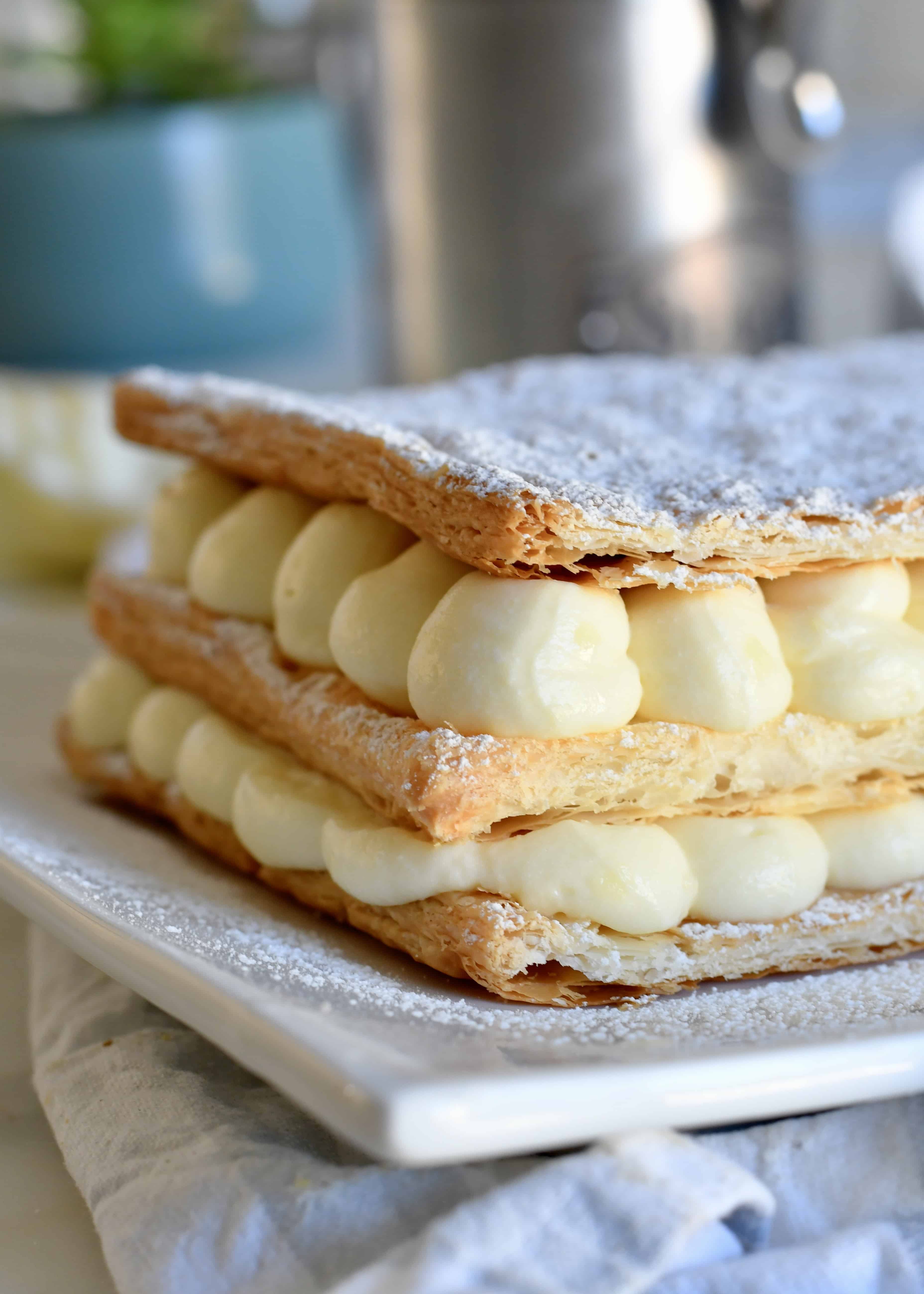Classic Mille-Feuille Cake