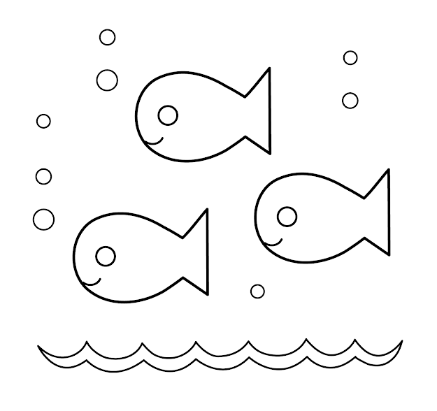 Cartoon Starfish Template Cartoon Fish Template Cute Fish Clipart Fish Cut  Outs  Cartoon Starfish