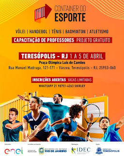 Teresópolis recebe ‘Container do Esporte’, na Praça Olímpica