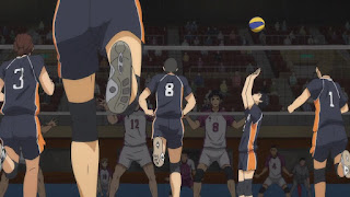 ハイキュー!! アニメ 3期8話 | Karasuno vs Shiratorizawa | HAIKYU!! Season3