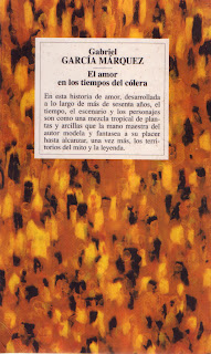 El Amor en los tiempos del colera - Gabriel García Marquez.