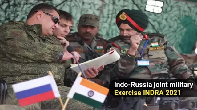 12th edition of Indo-Russia joint military Exercise INDRA 2021 will be held at Volgograd, Russia from 01 to 13 August 2021