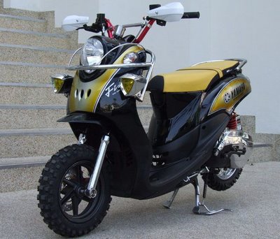 Yamaha Fino Off Road Modification Modif Motor