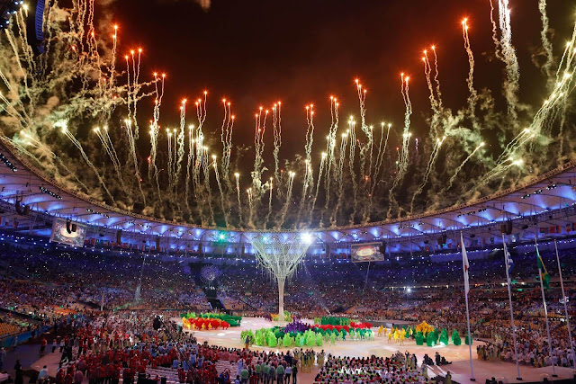 inauguracion de los juegos olimpicos de rio 2016