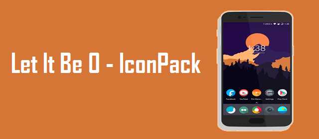 Let It Be O – Pixel 2 Minimalist Icon Pack APK indir