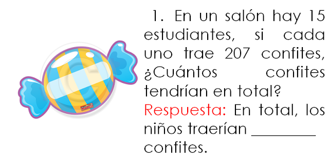 Matemáticas : Problemas de multiplicaciones por dos cifras