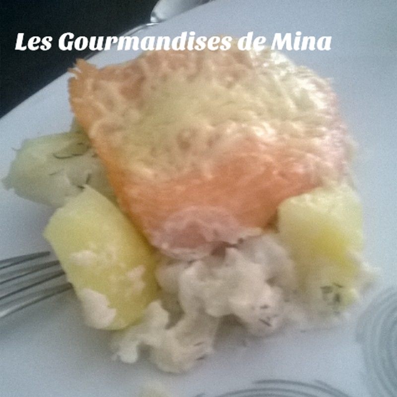 Les Gourmandises De Mina Gratin De Choux Fleur Pomme De