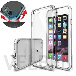 Genuine Ringke FUSION Protection Hybrid Armor CLEAR Case For iPhone 5s 6 6 Plus