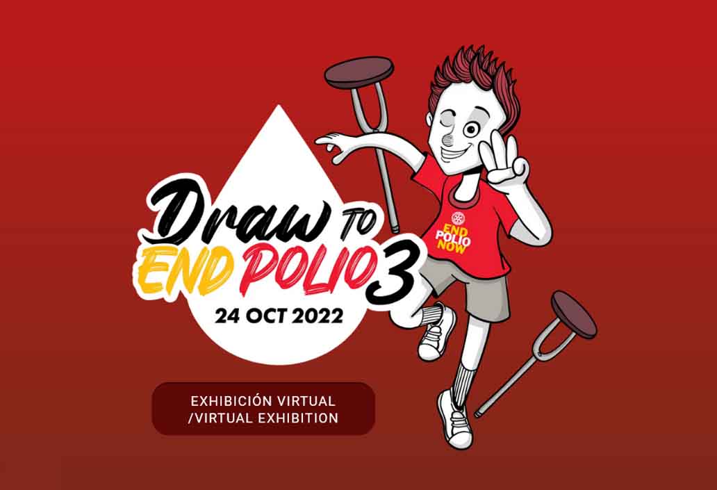 Results & Virtual Exhibition of Graphic Humor and Caricature "Draw to End Polio 3"