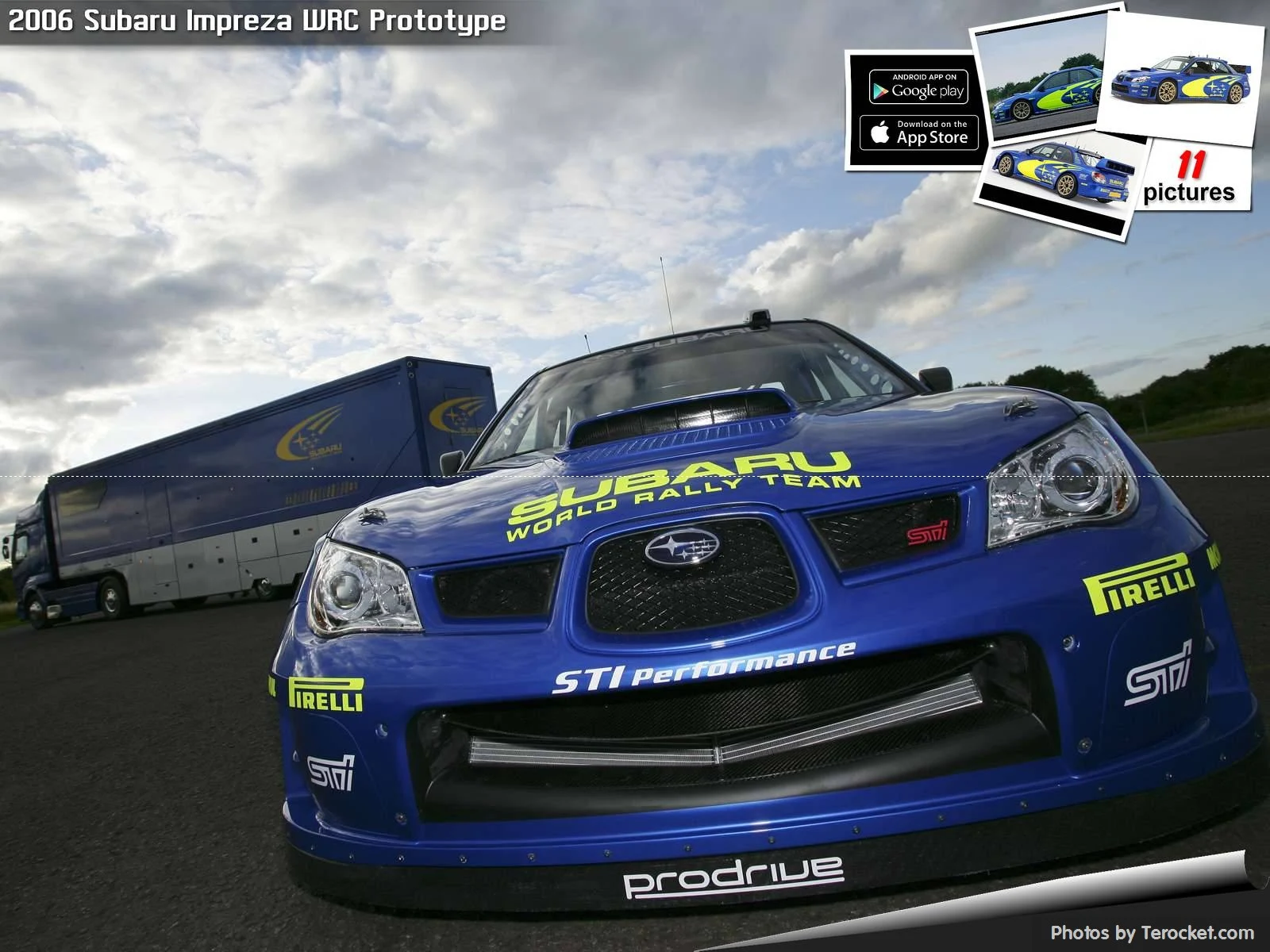 Hình ảnh xe ô tô Subaru Impreza WRC Prototype 2006 & nội ngoại thất